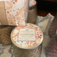 Cashmere Kiss candle in a 13 oz. textured glass jar. Also available in multiple sizes.