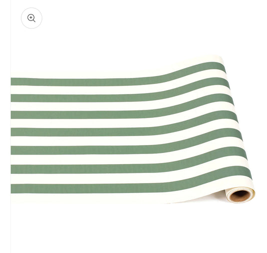 Dark Green Classic Stripe Runner KP477