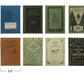 Vintage-style Book Storage Box, nature-themed, 5.25" x 3.5", opens for hidden storage; stylish and compact organizer.