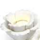 White Succulents Tea light Candleholders