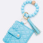 Beaded  Wristlet Wallet with Tassel