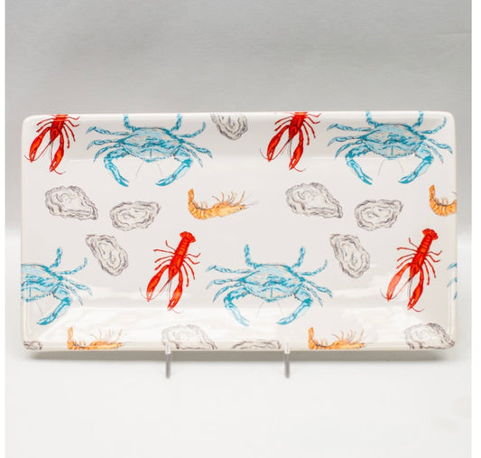 Coastal Seafood Rectangle Platter