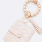 Beaded  Wristlet Wallet with Tassel