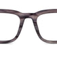 Rectangular gray marbled Rambling’ Man Peepers eyeglass frames with signature bold design. Available in multiple sizes.
