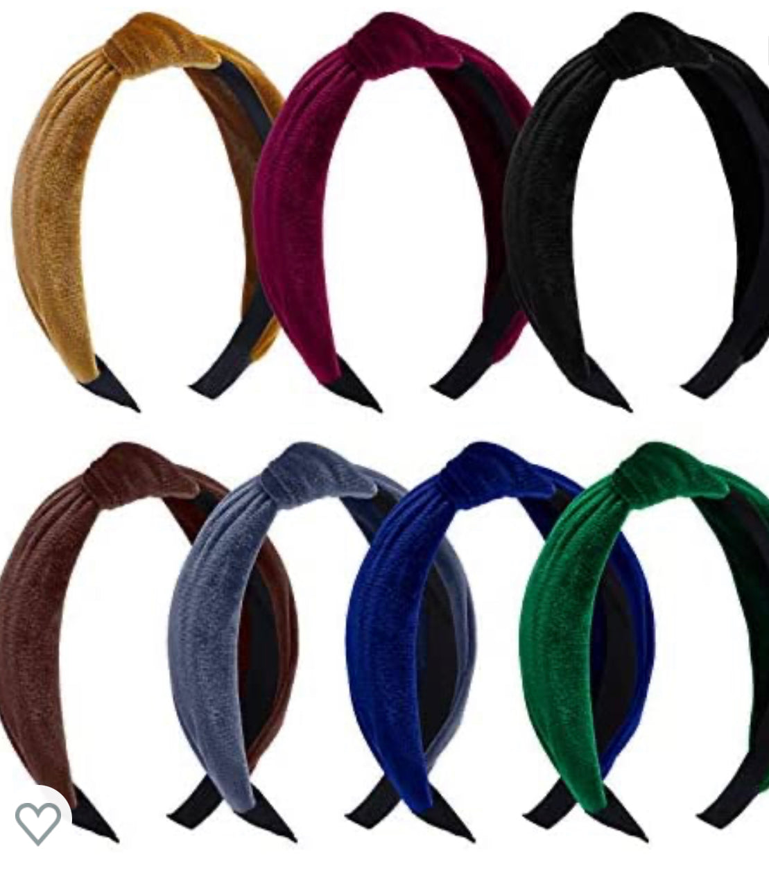 Knotted Velvet Headband