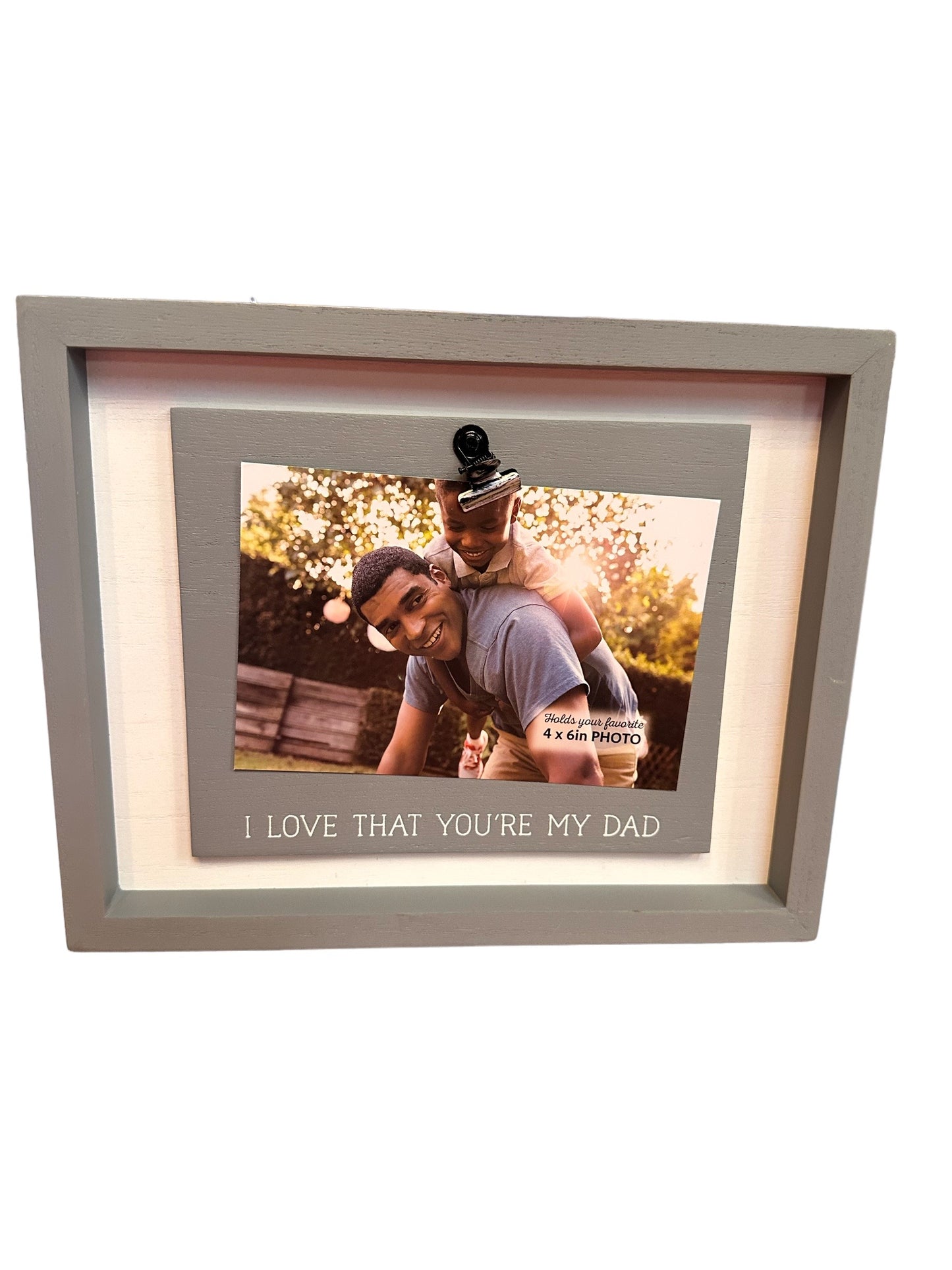 Dad 4x6 Clip Picture Frame