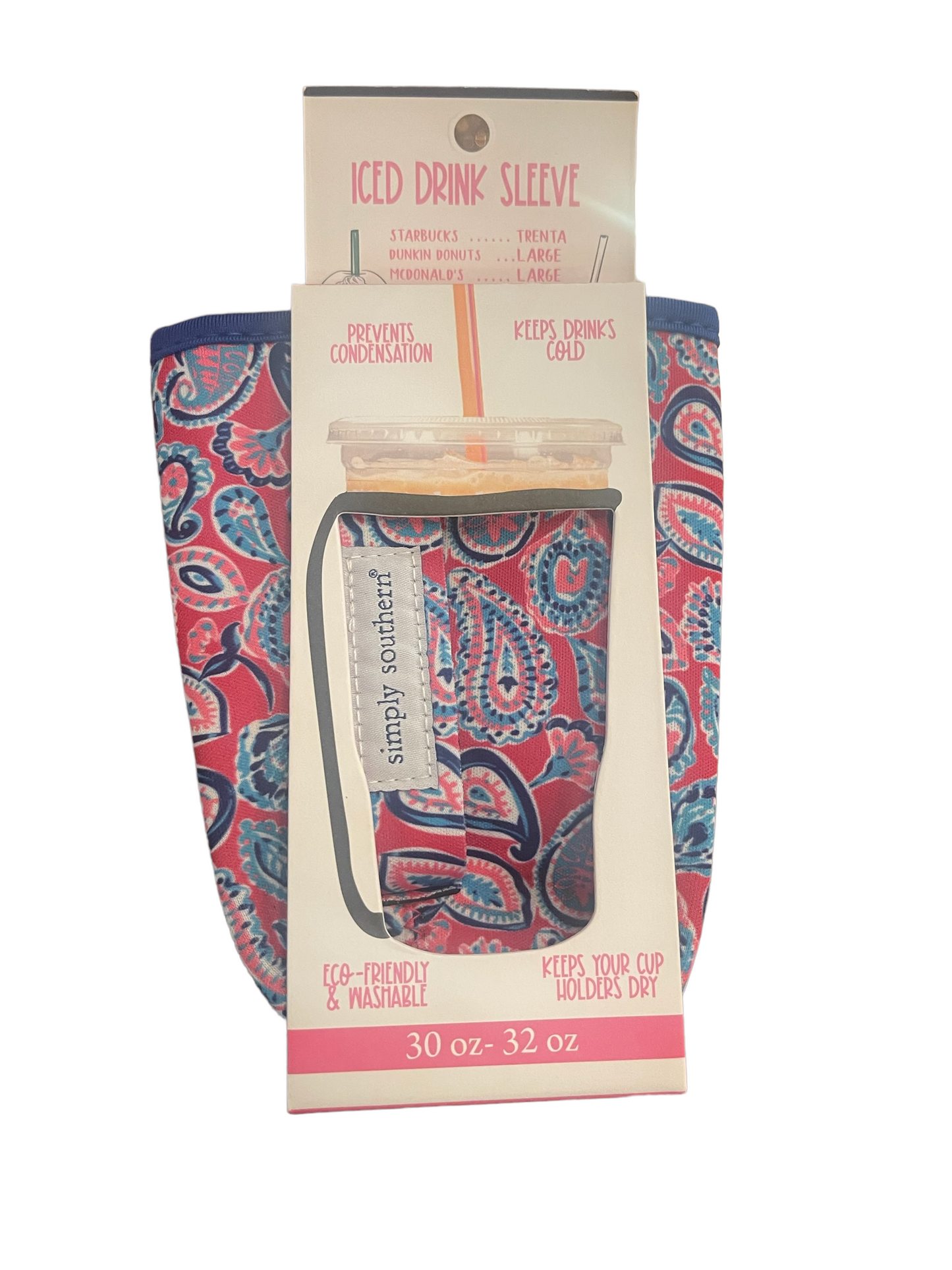 Iced Drink Sleeve - Simply Southern