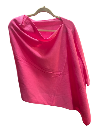 Faux Cashmere Poncho