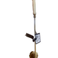 Lights Out Brass Candle Snuffer with white handle and label; available sizes not specified.